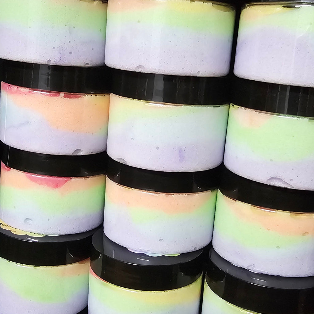 Spring Rainbow Foaming Sugar Scrub